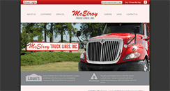 Desktop Screenshot of mcelroytrucklines.com